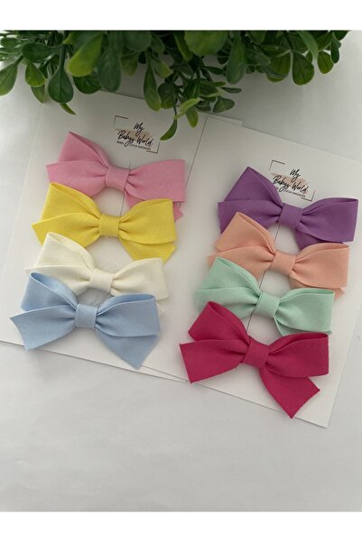 my baby’s world bebek çocuk mağzası Set de catarame cu cleme cu fundă în 8 cu...