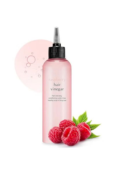 A'PIEU Raspberry Scalp Vinegar Hair Rinse 200 ml Balances Hair & pH Level - Smoother