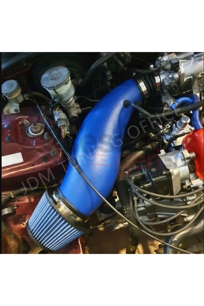 carlone Honda Civic 1992-2000 Simota Big Tube Spor Hava Filtresi Mavi Renk