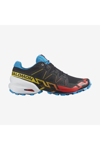 Salomon حذاء الجري SPEEDCROSS 6 للرجال باللون الأسود L47716400