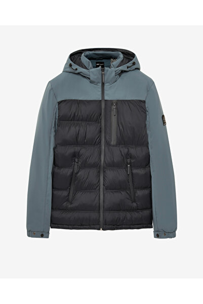 SKECHERS M Outerwear Padded Jacket Erkek Siyah Mont S242033-001