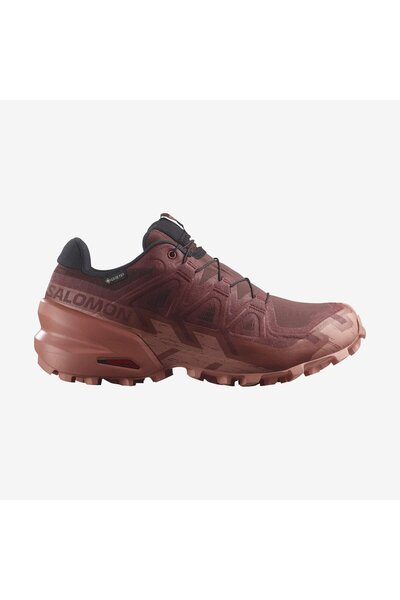 Salomon SPEEDCROSS 6 GORE-TEX Kadın Koşu Ayakkabısı Rum Raisin L47584300