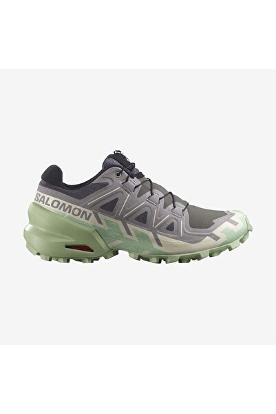 Salomon حذاء سبيدكروس 6 دبليو L47582000 باللون الأخضر للاستخدام الخارجي