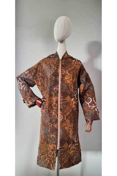 Atelier Nui Brown Waterproff Raincoat / Brown Waterproof Raincoat