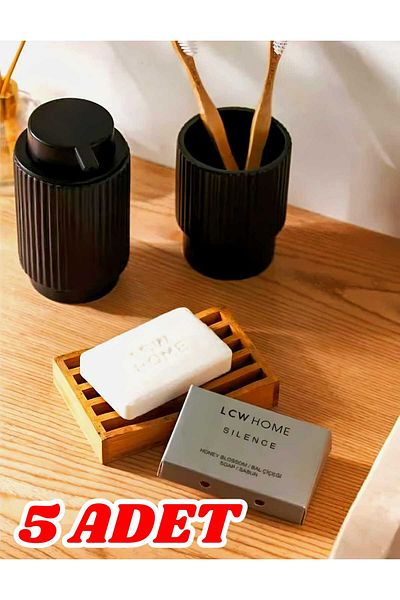 LC Waikiki LCW HOME صابون صلب برائحة زهرة العسل 100 جرام 5 قطع