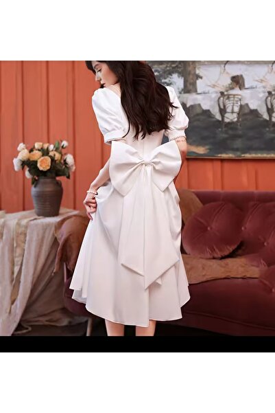 LO ADORO Siyah Beyaz Pembe Gelinlik Ekstra Kuyruk Ekstra Duvak Nişan Kına Bek...