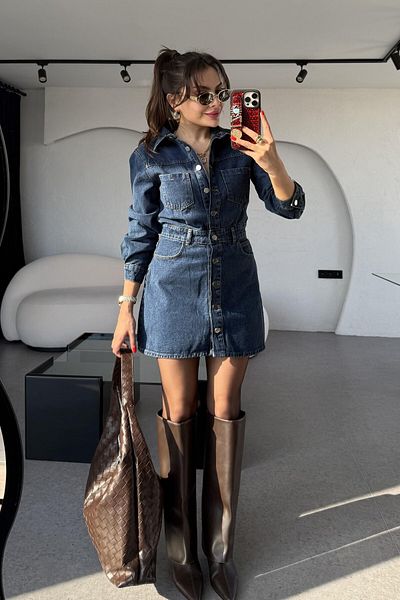 Tulipabutik Rochie Mini Jean