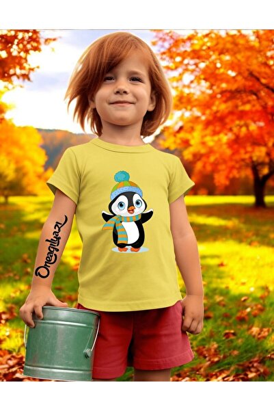 oneagılyazı Štampano Devojka Oversize kroj T-shirt
