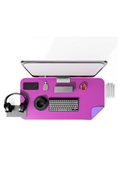 HELİXSUN Mousepad din piele pentru jocuri 80x40cm - Covoraș pentru birou comp...