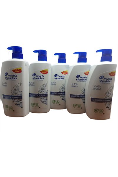 P&G Head & Shoulders Classic Care Kepek Shampoo 800 ml X 5 Pieces