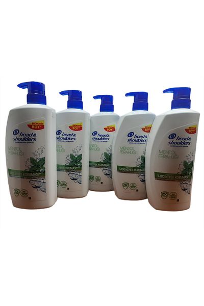 P&G Head & Shoulders Mentol Freasure Cepper Shampoo 800 ml X 5 Pieces