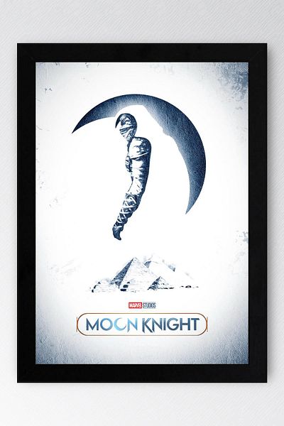 Saturn Pictură înrămată Moon Knight - Moon Knight Marvel Series Poster Painting