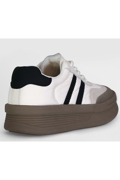 Lufian 122230019 Christina Sneaker Unisex Δερμάτινα Αθλητικά Παπούτσια Λευκά