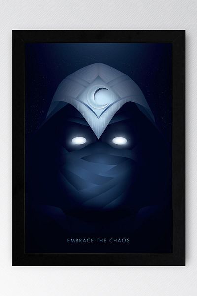 Saturn Pictură înrămată Moon Knight - Moon Knight Marvel Series Poster Painting