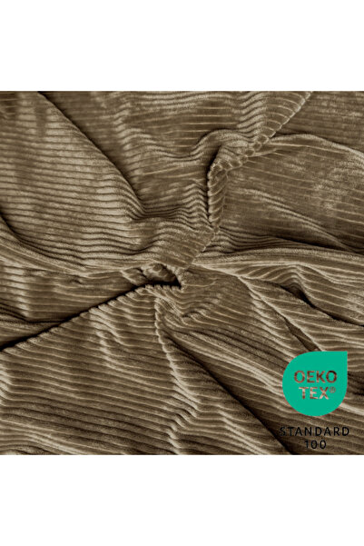 FUNZY Fitilli Kadife Döşemelik Acık Kahve Kumaş Koltuk, Berjer, Kırlent Için ...