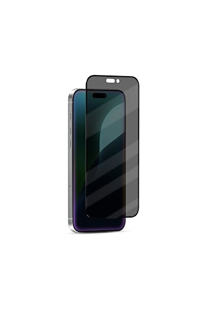 HYPHEN زجاج DEFENDR المقوى لحماية الخصوصية مع أداة التطبيق - iPhone 16 Pro