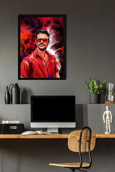 Saturn Tablou înrămat Narcos - Tablou poster serie Narcos