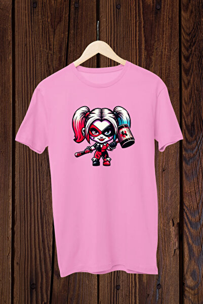 Wish BF Τζόκερ και Χάρλεϊ Κουίν με στάμπα - Αγαπημένα βαμβακερά κοντομάνικα μ...