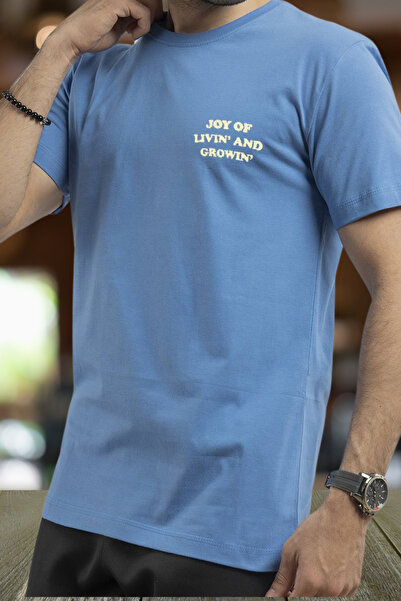 Wish BF Bucuria de a trăi și de a crește cu imprimeu supradimensionat tricou