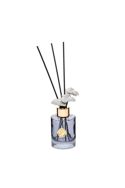 Missi 100 ml Siyah Cam Şişe Gold Boyunlu Black Vanilya Oda Kokusu