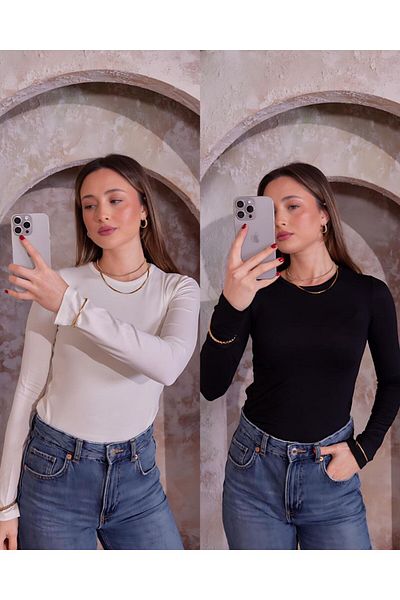 Aryen Viscose Lingerie Long Sleeve Deal Pack