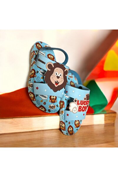 Lion POOL PLAJA MARE UTILIZARE ZILNĂ SANDALE PAPUCI COPII