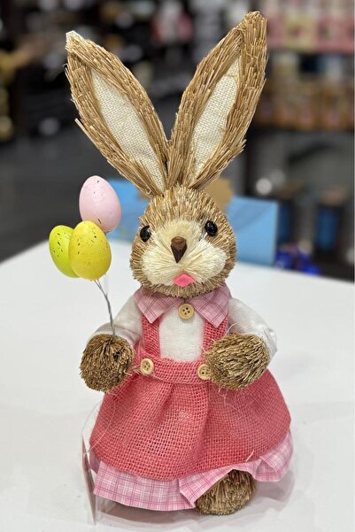 BeySüS Paskalya Tavşanı Pembe 35 Cm