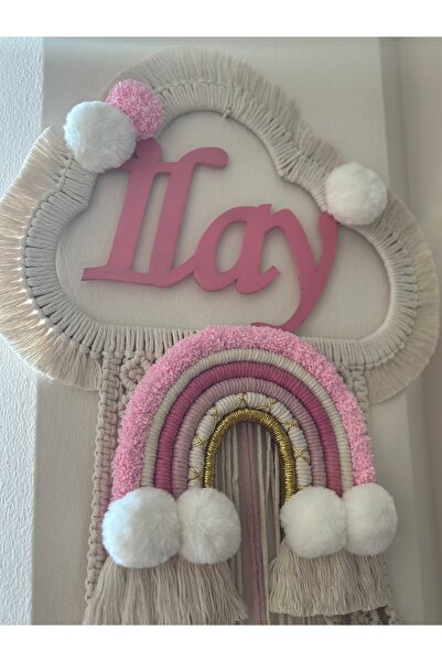 Tasarım Makrome kapı süsü Hastane kapı süsü Bebek odası Dekorasyon