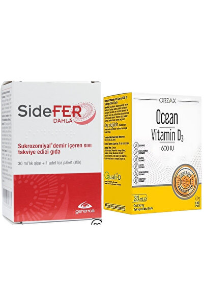 Sidefer Damla 30 ml Ocean Vitamin D3 600ıu Sprey 20ml