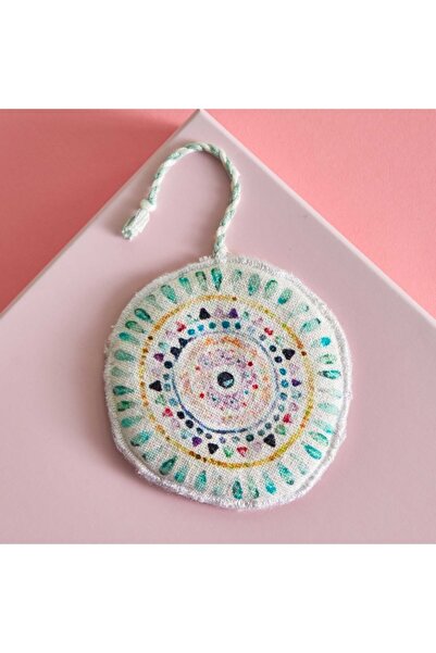 Home Box لوحة دائرية مطبوعة لامعة معلقة - 12 سم