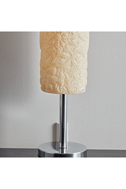 Home Box Galena Table Lamp with Bird Design Shade - 12x37 cm