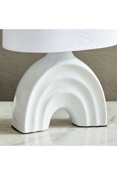 Home Box Caspian Ceramic Table Lamp - 21.5x21.5x30 cm