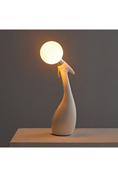 Home Box Sega Lamp with USB Port and 3-Colour Light - 10x10x34 cm