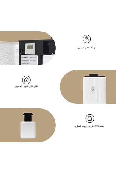 Areon جهاز تعطير أسود Areon Home Diffuser Airling Black