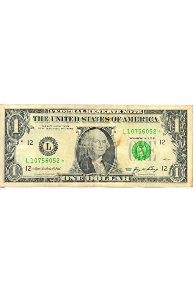 DÜZGÜN TİCARET 2006 YILI ABD 1 DOLAR YILDIZLI SERİ YABANCI KAĞIT PARA DÜŞÜK K...