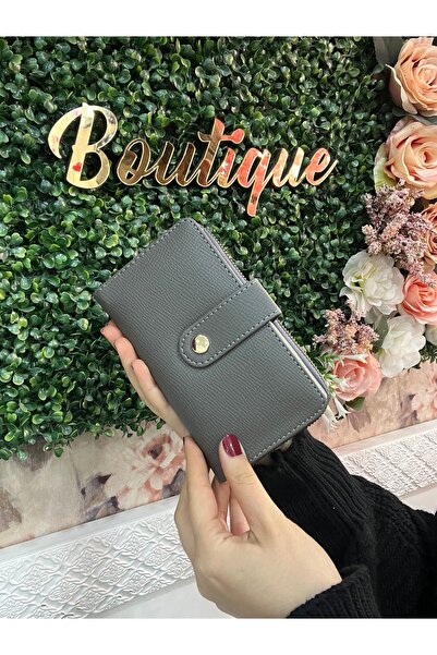 Baykuş Boutique محفظة نسائية تريند مع حجرة للورق والعملات المعدنية