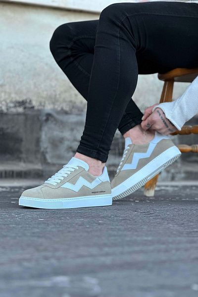Wagoon WG160 Μπεζ Ανδρικά Casual Παπούτσια