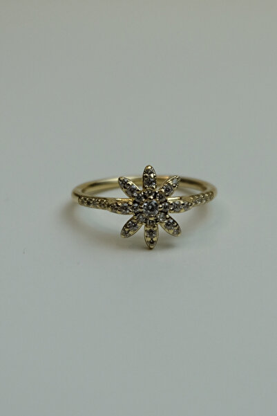 ayışığı White Flower Ring
