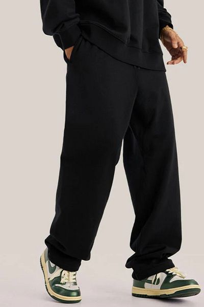 BSBSPOR Ανδρική και γυναικεία φόρμα Unisex 6 Loose Cut Γκρι / Μαύρο Καλοκαιρινό Καπνιστή