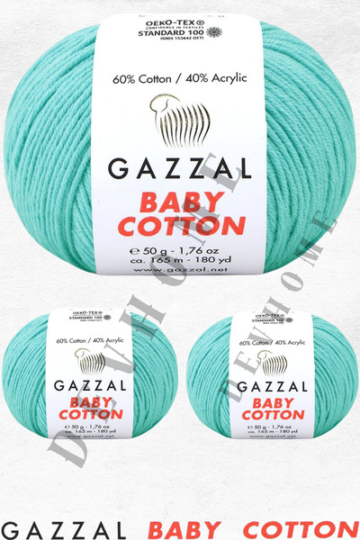 devhome Gazzal Baby Cotton Amigurumi Lanyard - 50Gr 3 Pcs Punch Hand Knitted Thread Toy Bag