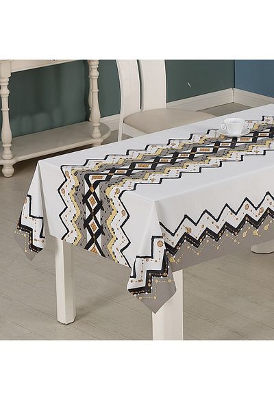 HIC Multicolored tablecloth 137 x 150 cm