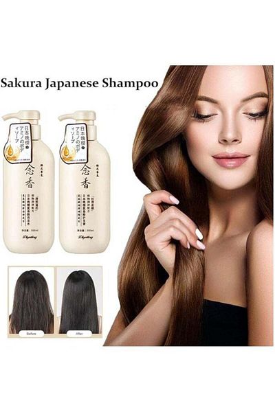 Sakura Japanese Shampoo, Sakura Hair Growth Japan'S No. 1 Shampoo