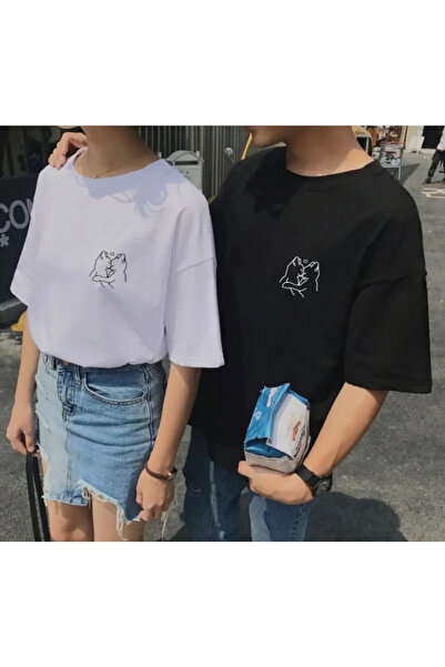 Wish BF Tricou oversize, unisex, îmbrățișat pentru iubitorul de pisici, combi...