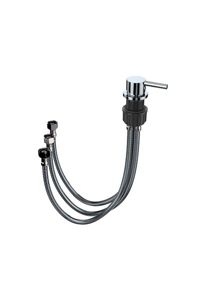 İZYAPI Hanging Toilet Integrated Toilet Faucet Internal Installation Hot/Cold Use