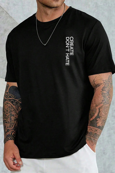 Wish BF Grosime medie bumbac bucăți supradimensionat cu imprimeu Tricou