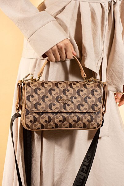 Cacharel Women's Monogram Shoulder Bag Chl8006