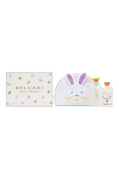 Bvlgari Petits Et Mamans Eau De Toilette Toiletry Pouch Set 100+75ml