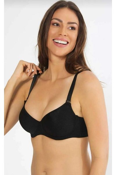 Orkide Orkide 8100 Women's Micro Large Size Recovery Soft Cup Bra 2 Pieces