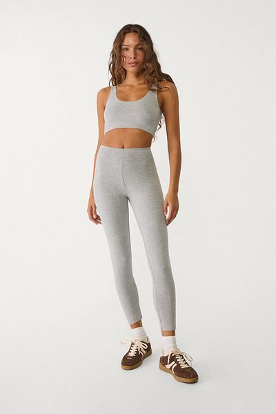 Stradivarius Invisible seam crop top