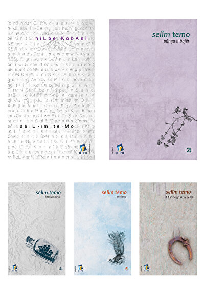 Dara Yayınları Selim Temo Şiirleri - Kürtçe Şiir Seti - Tüm Set (5 KİTAP)